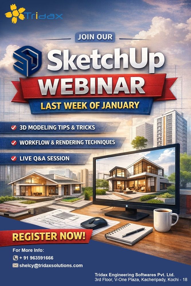 Join Our SketchUp WEBINAR on January 2026!